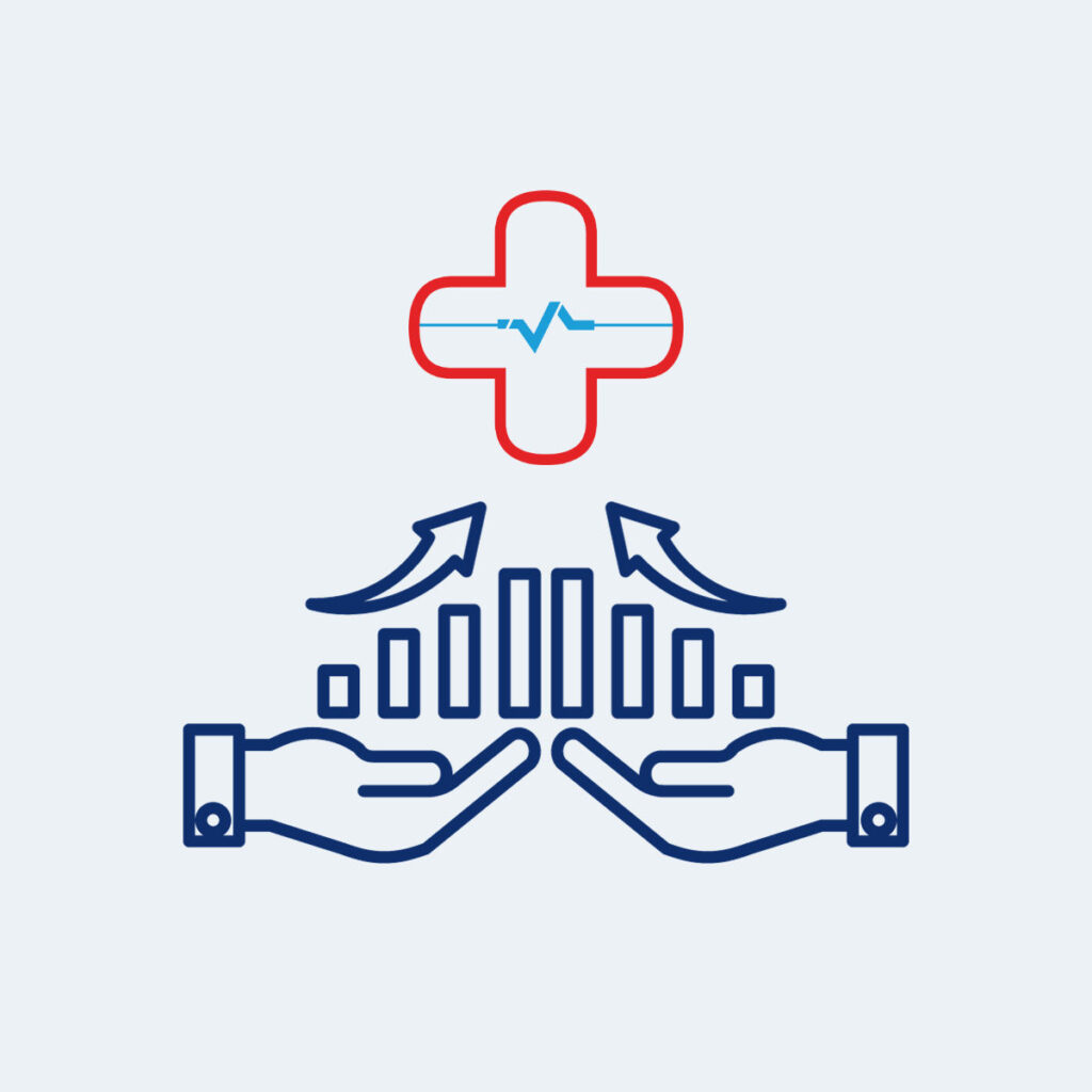 image-of-icons-where-two-hands-are-holding-growth-symbols-with-arrow-mark-pointing-towards-pulsing-together-symbol-of-doctors-apcc-society